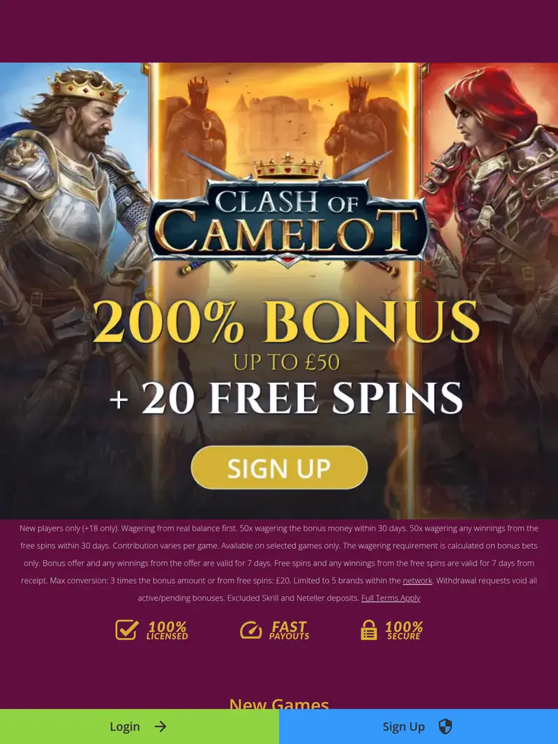 Royalzee - homepage (tablet)