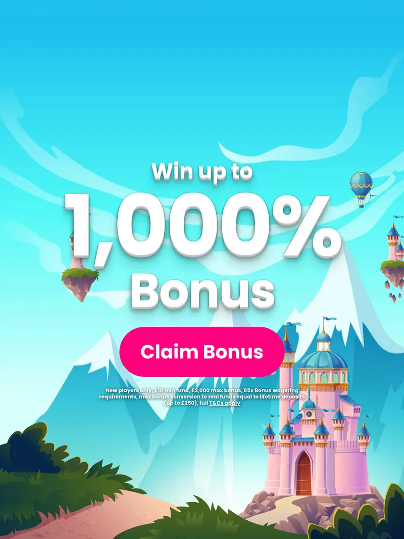 Slotskingdom - homepage (tablet)