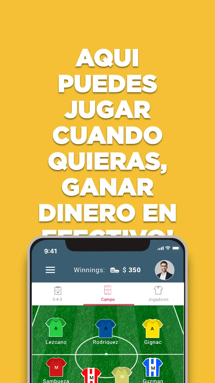 Sportito - homepage (mobile)