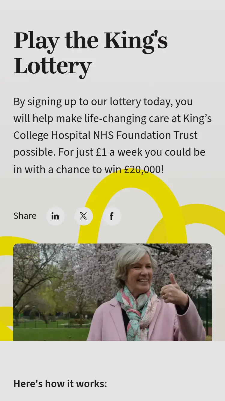 Supportkings - homepage (mobile)