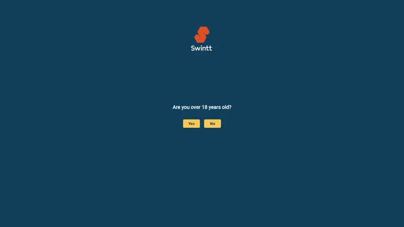 Swintt - homepage (desktop)