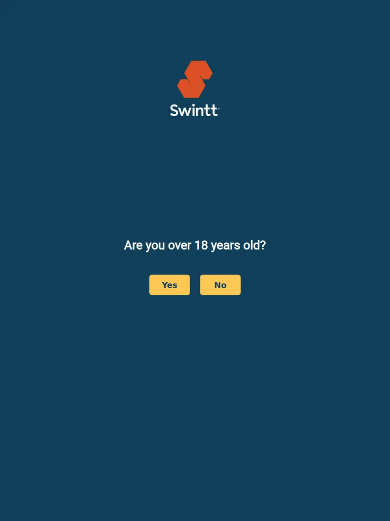 Swintt - homepage (tablet)