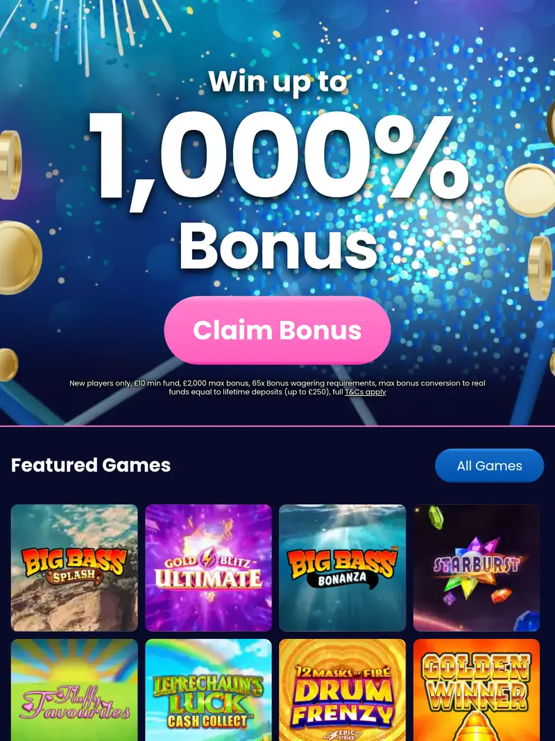 Takeaway Slots - homepage (tablet)