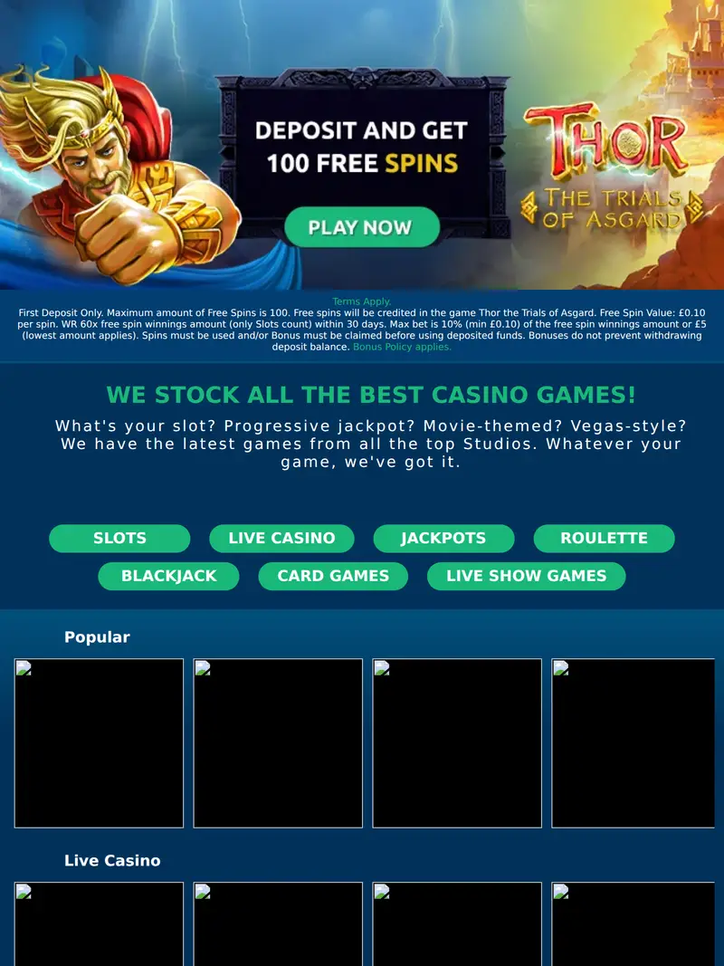 Turbonino - homepage (tablet)