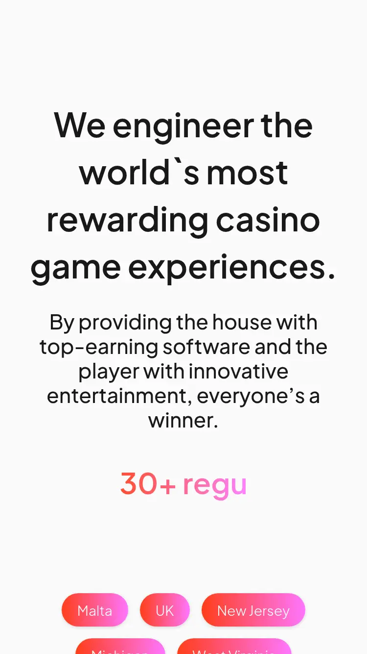 Wazdan - homepage (mobile)